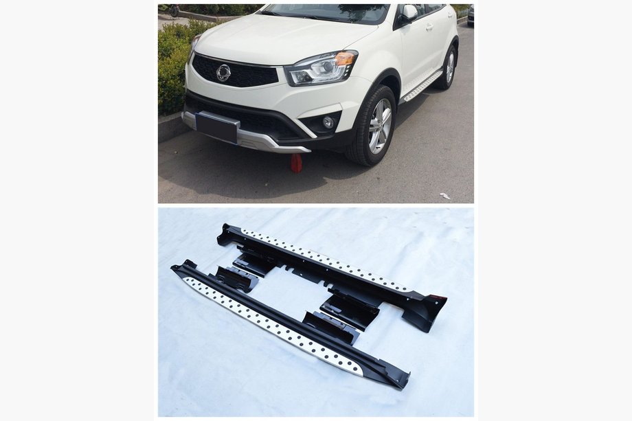 SsangYong Korando 2010–2019 Sidosteg Niken BMW style (2 st, aluminium) Image