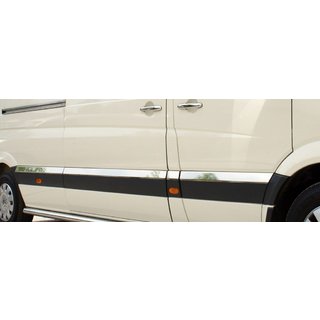 Dörrlister (rostfritt stål) Volkswagen Crafter 2006–2016 foto 2