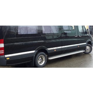 Dörrlister (rostfritt stål) Volkswagen Crafter 2006–2016 foto 3