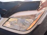 Mercedes Sprinter W906 2006–2018 Raka strålkastarlock (svarta, ABS, 2006-2013) foto 5