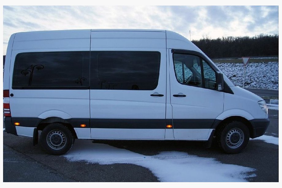 Mercedes Sprinter W906 2006–2018 Vindavvisare för sidorutor, självhäftande (2 st, DDU-CBR) Image
