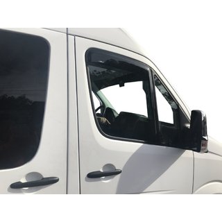 Självhäftande vindavvisare för rutor (2 st, HIC) Mercedes Sprinter W906 2006–2018 foto 4