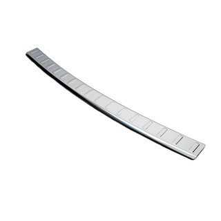 Bakre stötfångarskydd (SW, blank, rostfritt stål) Mercedes C-klass W204 2007–2015 foto 2