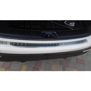 Bakre stötfångarskydd OmsaLine (2014-2017, rostfritt stål) Nissan Qashqai 2014–2021 foto 4