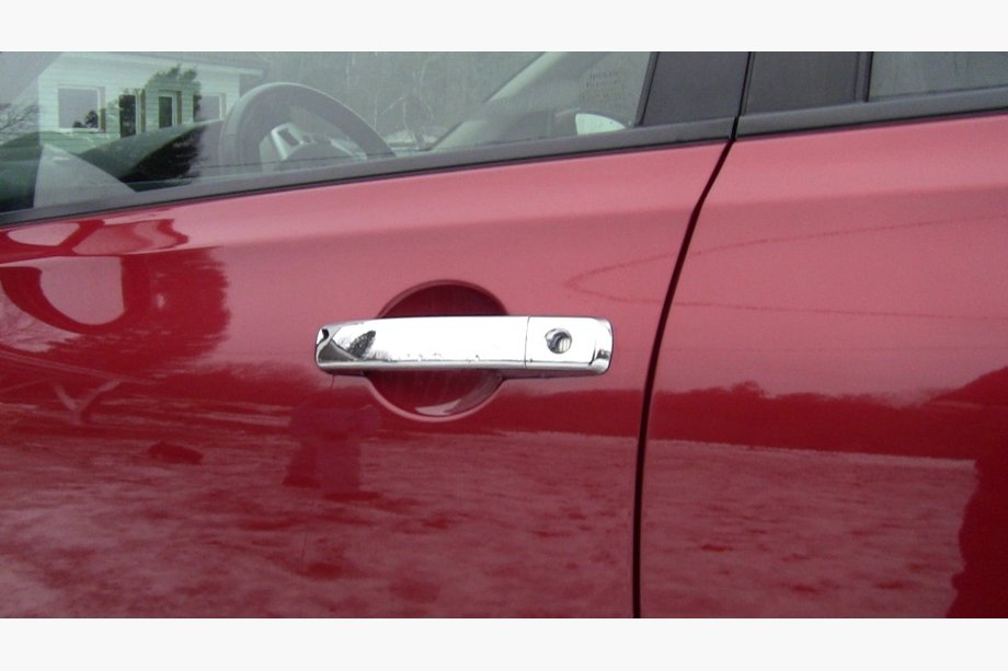 Nissan Navara 2006–2015 Dörrhandtagskåpor (4 st, rostfritt stål) Image