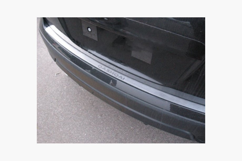 Nissan Qashqai 2007–2010 Bakre stötfångarskydd Nataniko (rostfritt stål) Image