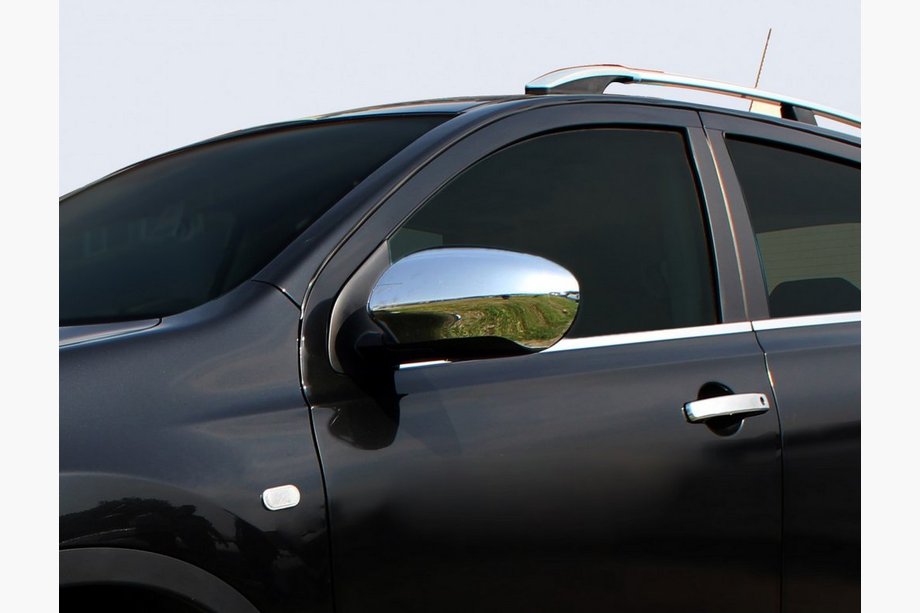 Nissan Qashqai 2010–2014 Kromade spegelkåpor Carmos (2 st, plast.) Image