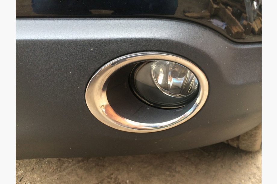Nissan Qashqai 2007–2010 Ramar till dimljus (2 st, rostfritt stål) Image