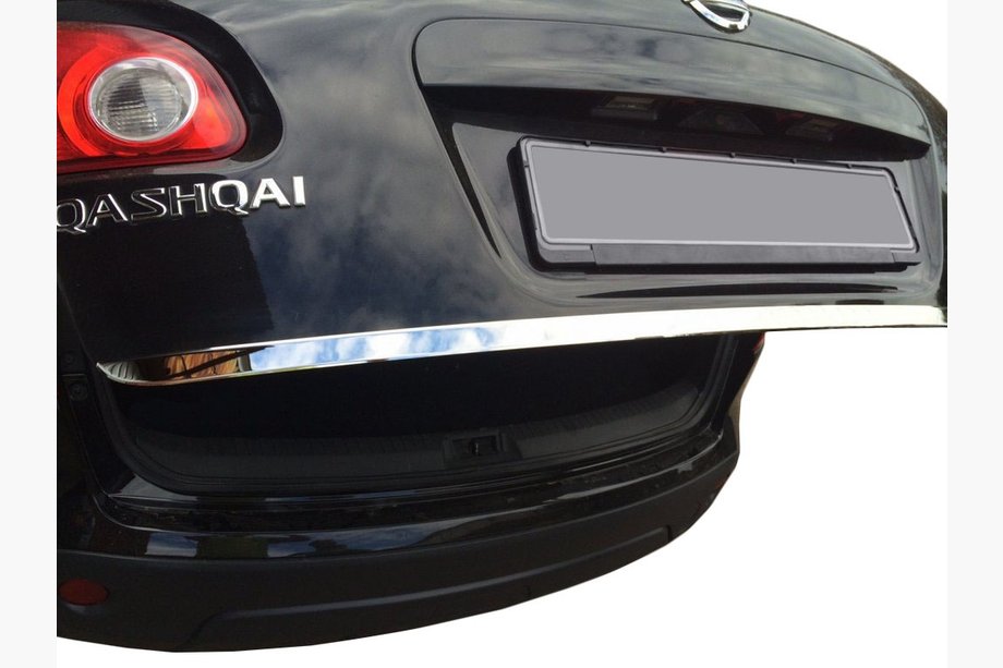 Nissan Qashqai 2007–2010 Bagagekantlist i rostfritt stål Carmos - turkiskt stål Image