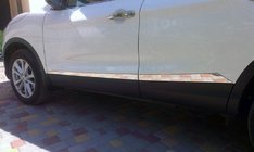 Nissan Qashqai 2014–2021 Dörrlister OmsaLine (4 st, rostfritt) foto 1
