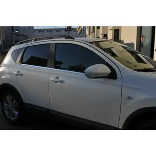Yttre kromlist (4 st, rostfritt stål) Nissan Qashqai 2010–2014 foto 2