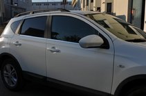 Nissan Qashqai 2010–2014 Yttre kromlist (4 st, rostfritt stål) Standardutförande, OmsaLine – italienskt rostfritt stål foto 2