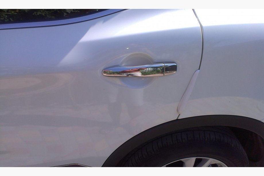 Nissan X-trail T32/Rogue 2014–2021 Dörrhandtagskåpor (4 st, rostfritt stål) Image