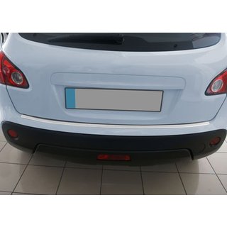 Bakre stötfångarskydd OmsaLine (rostfritt) Nissan Qashqai 2007–2010 foto 1