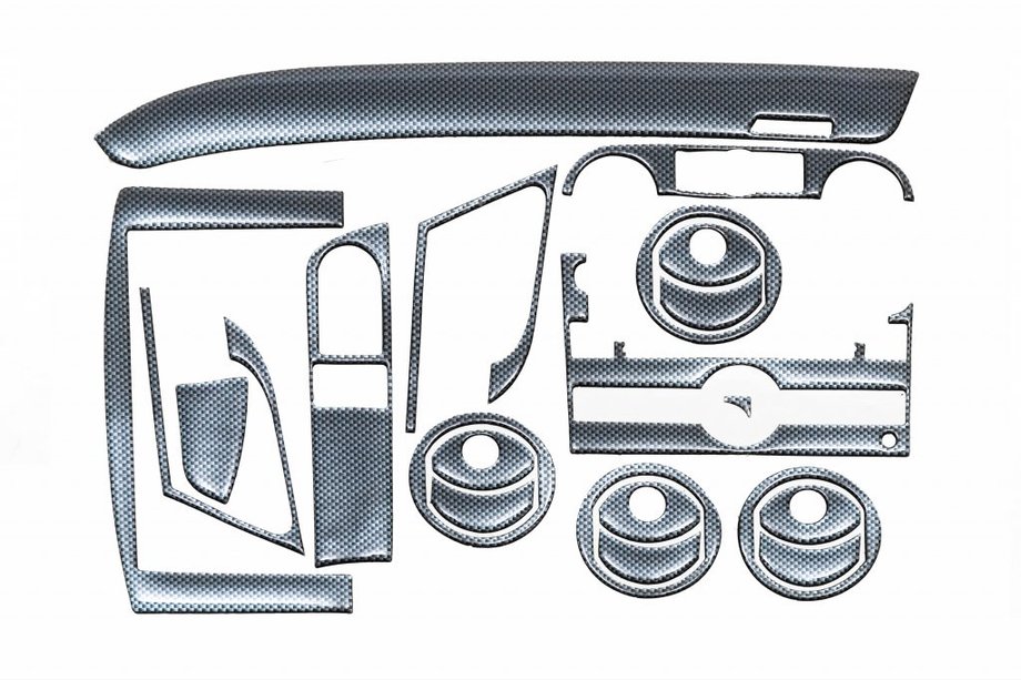 Chevrolet Aveo T250 2005–2011 Instrumentpanelinlägg (stort kit) Image