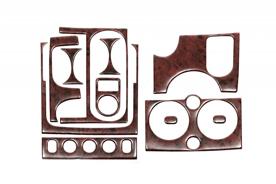 Citroen Berlingo 1996–2008 Instrumentpanelsdekor (2002-2008) Aluminium Image