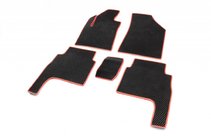 Hyundai Santa Fe 2 2006–2012 EVA bilmattor (svarta) 2010–2012 foto 1