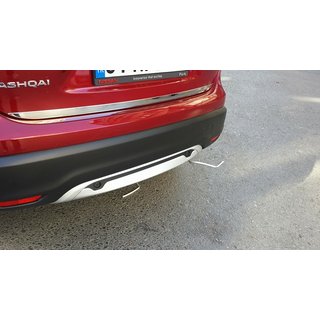 Kromlist till baklucka (rostfritt stål) Nissan Qashqai 2014–2021 foto 3