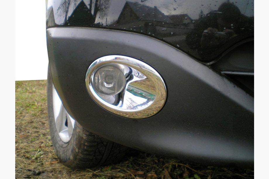 Nissan Qashqai 2007–2010 Dimljusramar med fördjupning (2 st, plast) Image