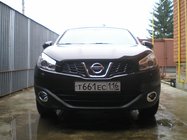 Nissan Qashqai 2007–2010 Dimljusramar med fördjupning (2 st, plast) foto 3