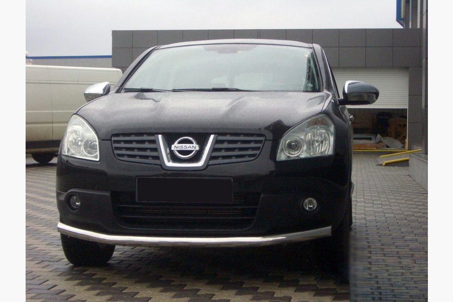 Nissan Qashqai 2007–2010 Främre skyddsbåge ST008 (rostfri) Image