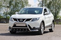 Nissan Qashqai 2014–2021 Frontbåge WT003-Plus (rostfritt stål) foto 1