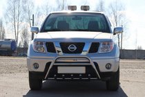 Nissan Pathfinder R51 2005–2014 Frontbåge WT003 (rostfritt stål) foto 1