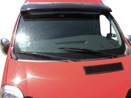Nissan Primastar 2002–2014 Vindrutespoiler (svart blank, 5 mm) foto 1