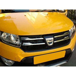 Grillister i rostfritt stål, variant 2 (4 st) Dacia Sandero 2013–2020