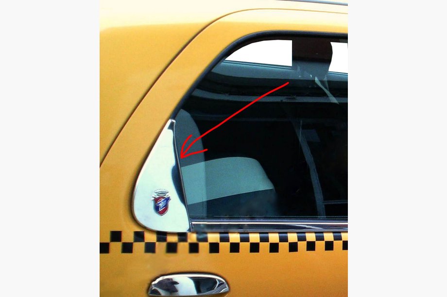 Fiat Albea 2002–2012 Kromad triangel för ruta (rostfritt stål) Image