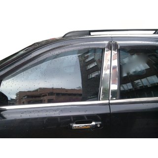 Kromskydd för dörrstolpar (6 st, rostfritt stål) Kia Sorento I BL 2002–2009 foto 1