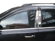 Kia Sorento I BL 2002–2009 Kromskydd för dörrstolpar (6 st, rostfritt stål) foto 1