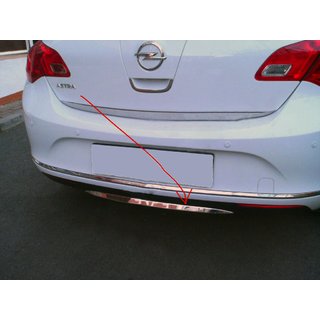 Stötfångarkant bak (rostfritt stål) Opel Astra J 2009–2015 foto 1