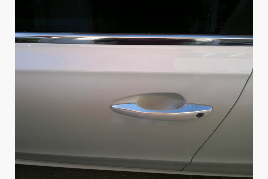 Peugeot 508 2010–2018 Täckkåpor för övre delen av dörrhandtag (4 st, rostfritt) Image