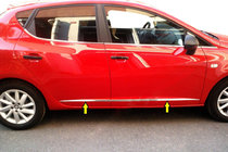 Seat Ibiza 2010–2017 Dörrlister Carmos (4 st, rostfritt stål) foto 1