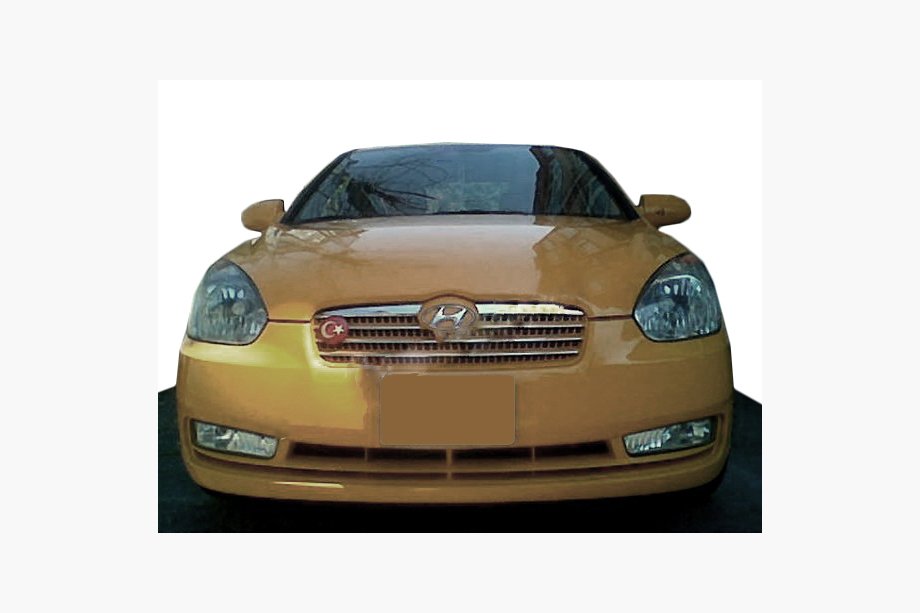 Hyundai Accent 2006–2010 Grillister (2 st, rostfritt stål) Image