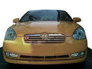 Hyundai Accent 2006–2010 Grillister (2 st, rostfritt stål) foto 1