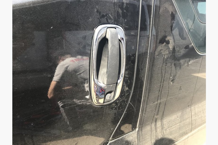 Opel Vivaro 2001–2015 Ramar runt dörrhandtag (4 st, rostfritt stål) Foto 4