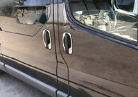 Nissan Primastar 2002–2014 Handtagsramar (4 st, rostfritt stål) foto 1