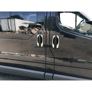 Ramar runt dörrhandtag (4 st, rostfritt stål) Renault Trafic 2001–2015 foto 1