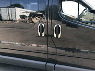 Renault Trafic 2001–2015 Ramar runt dörrhandtag (4 st, rostfritt stål) foto 1