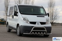 Renault Trafic 2001–2015 Frontbåge med sidobågar WT003-15 (rostfritt) foto 3