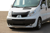 Renault Trafic 2001–2015 Främre frontbåge ST014 (rostfritt) foto 2