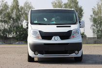 Renault Trafic 2001–2015 Främre frontbåge ST014 (rostfritt) foto 8