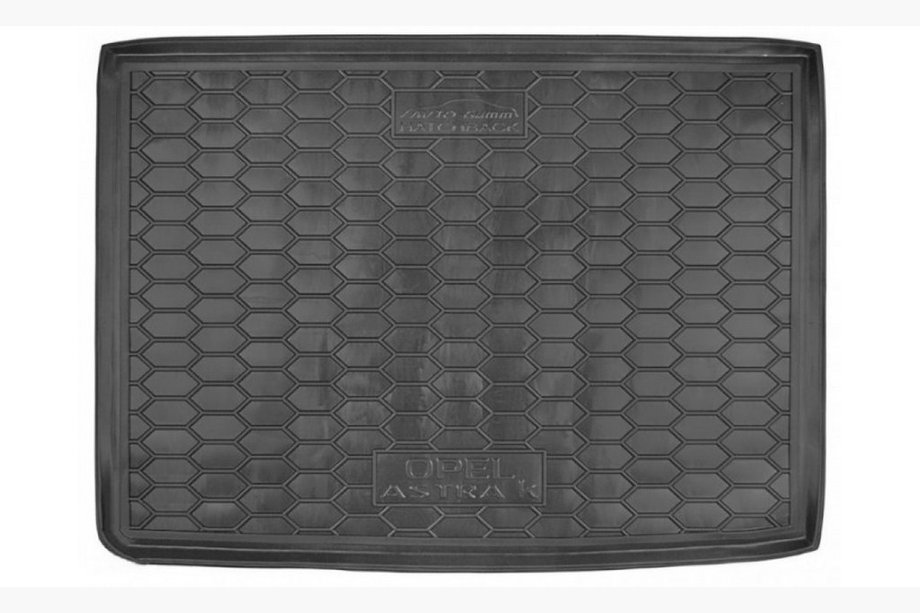Opel Astra K 2016–2021 Bagagerumsmatta HB (Autogumm, plast) Image