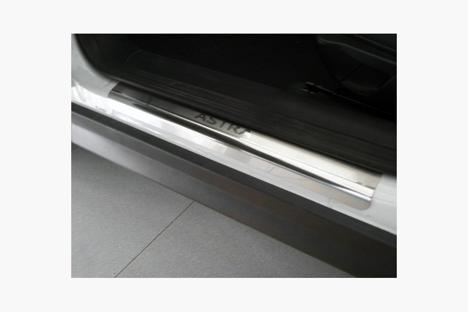 Opel Astra G Classic 1998–2012 Instegslister Nataniko (4 st, rostfritt stål) Image