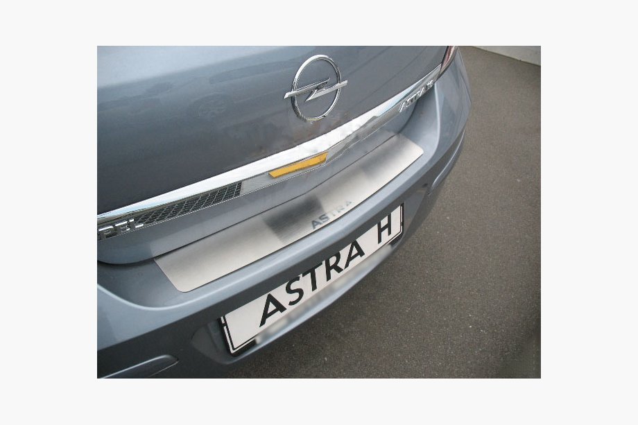 Opel Astra H 2004–2013 Bakre stötfångarskydd Nataniko (rostfritt stål) Image