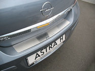 Opel Astra H 2004–2013 Bakre stötfångarskydd Nataniko (rostfritt stål) foto 1