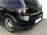 Opel Astra H 2004–2013 Bakre nedre diffusor HB (för lackering) foto 1
