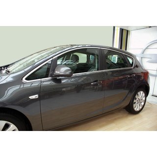 Komplett fönsterlistset (HB, 12 st, rostfritt stål) Opel Astra J 2009–2015 foto 1